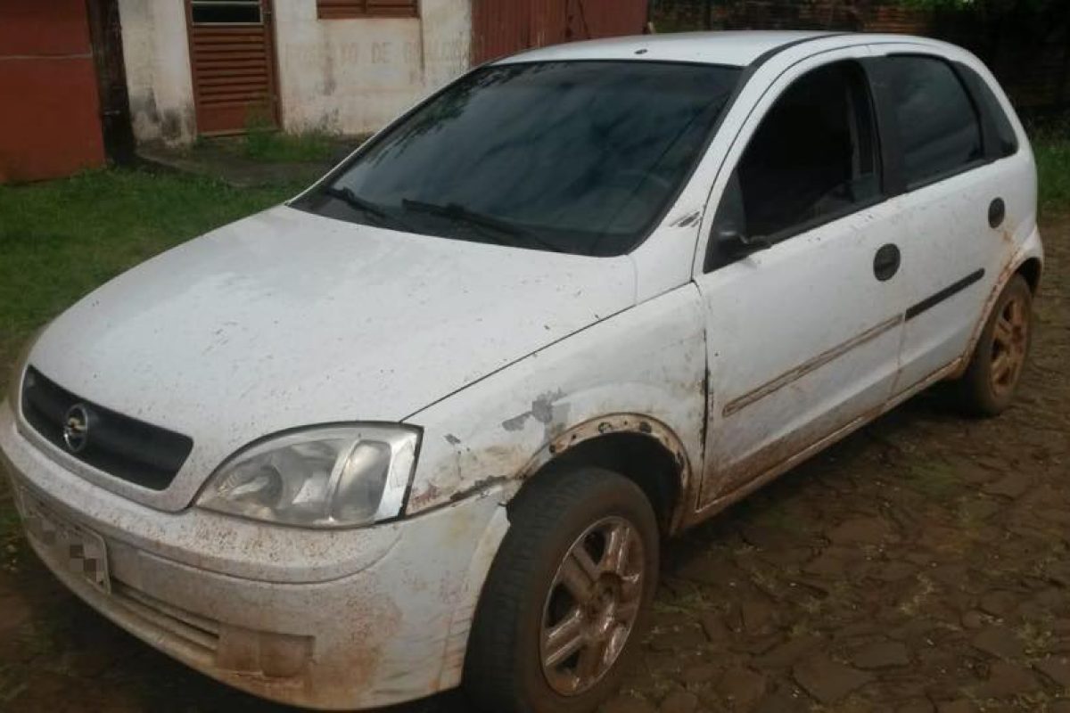 Veículo envolvido no acidente de domingo (Foto: Polícia Civil/Divulgação)