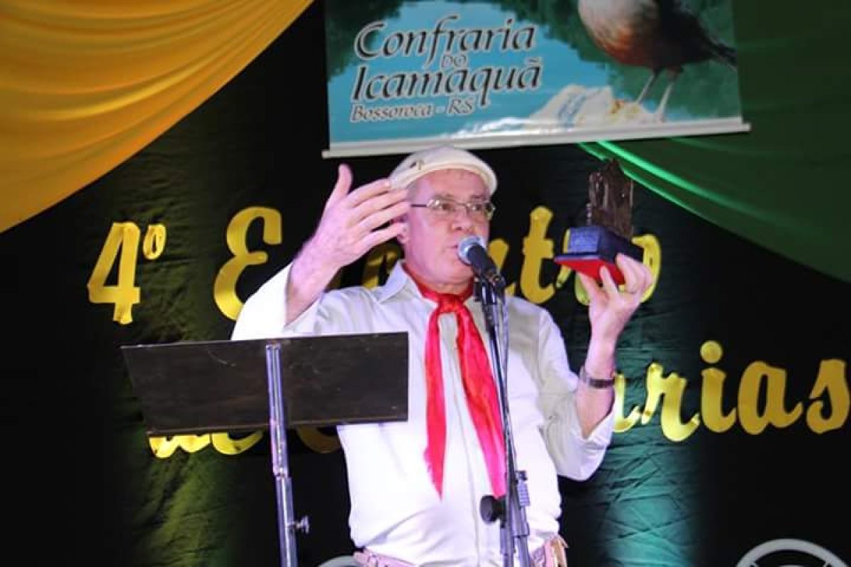 João Antunes é presidente da Confraria do Icamaquã (foto:Confraria do Icamaquã/divulgação)