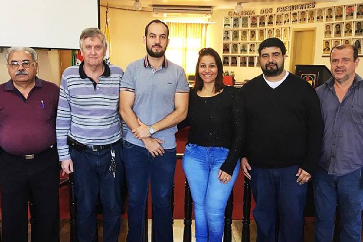 Executiva do partido foi eleita no último sábado, durante convenção municipal na Câmara de Vereadores. Foto: divulgação