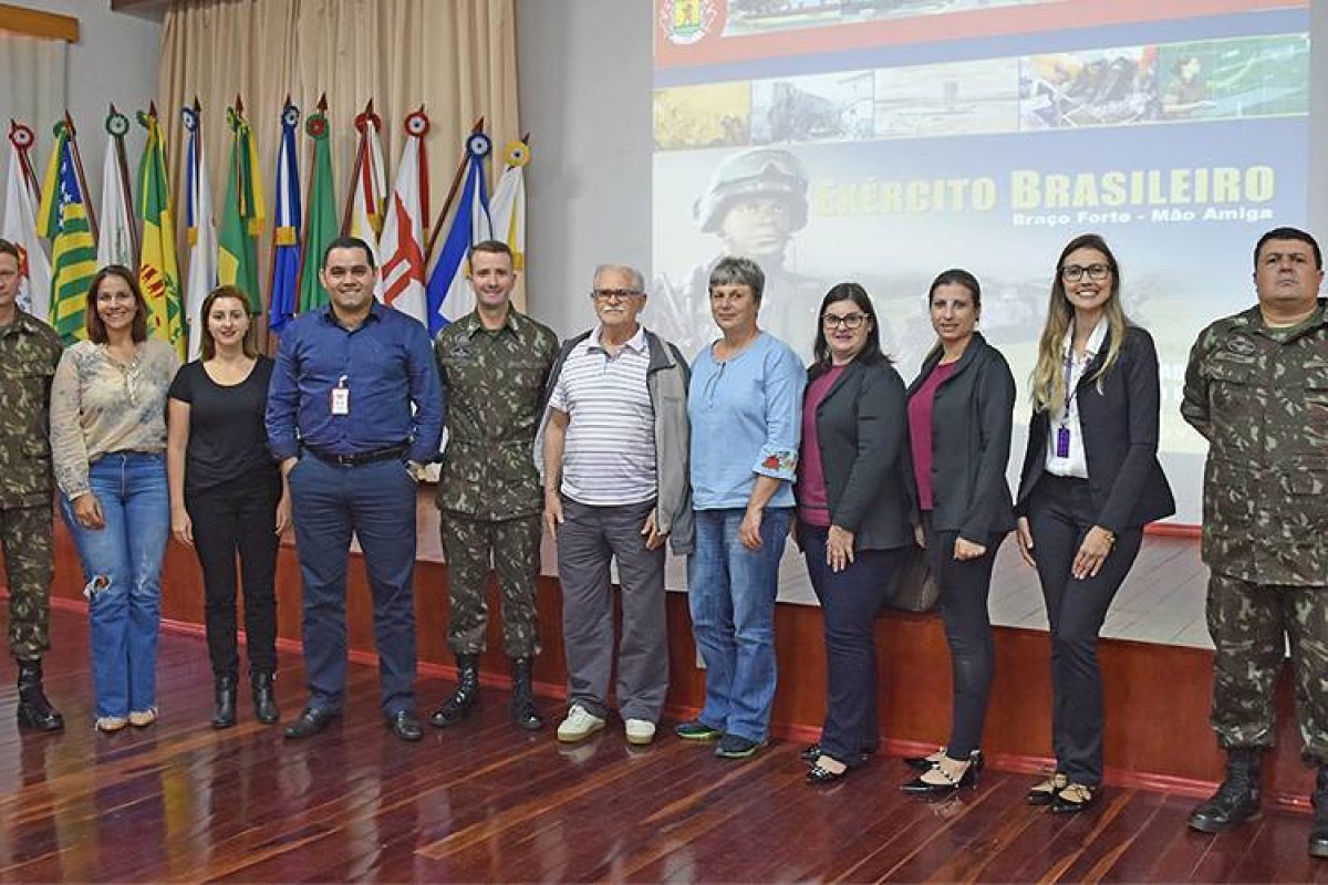 Representantes das entidades participantes da Campanha.