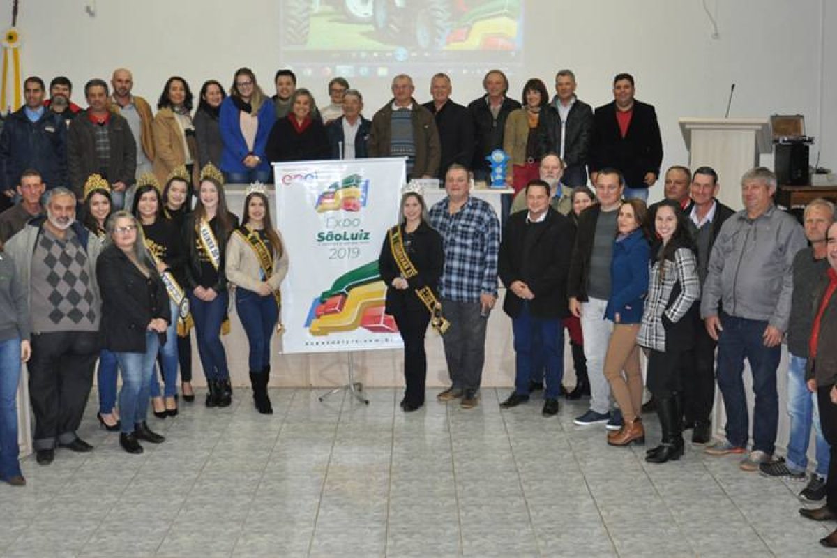 Lançamento em Dezeseis de Novembro foi realizado na Câmara de Vereadores. Fots: Divulgação Expo São Luiz