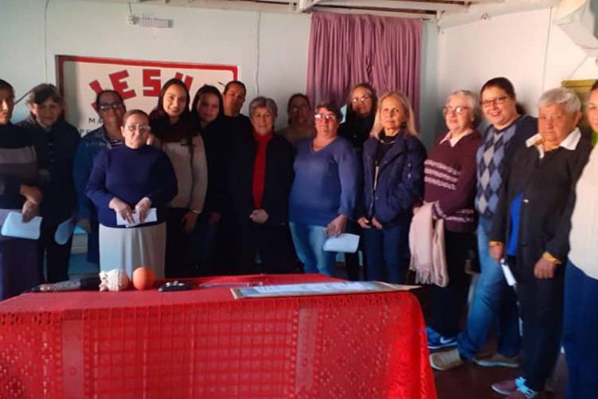 Participantes da reunião no Bairro Bomfim. Foto: divulgação Prefeitura de Bossoroca