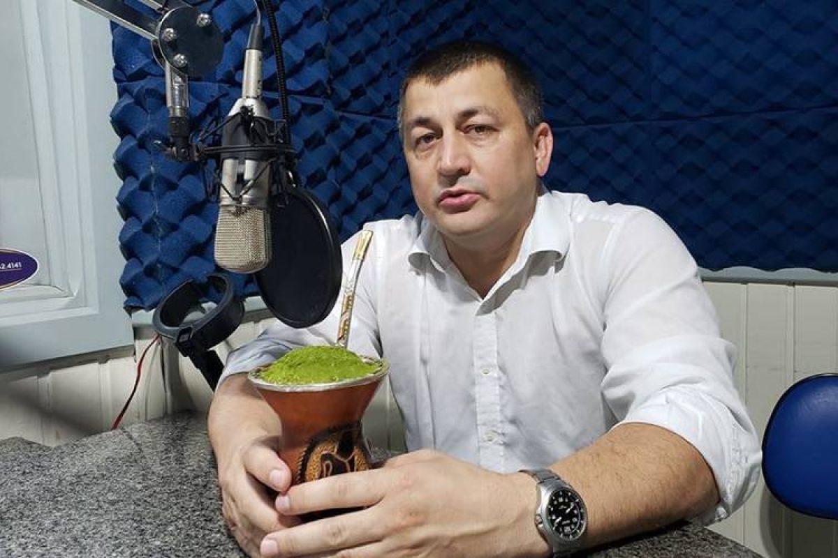 Pedro disse que administração trabalha com tranquilidade fiscal e potencial de investimentos. Foto: Nivaldo Maciel/Rádio Missioneira