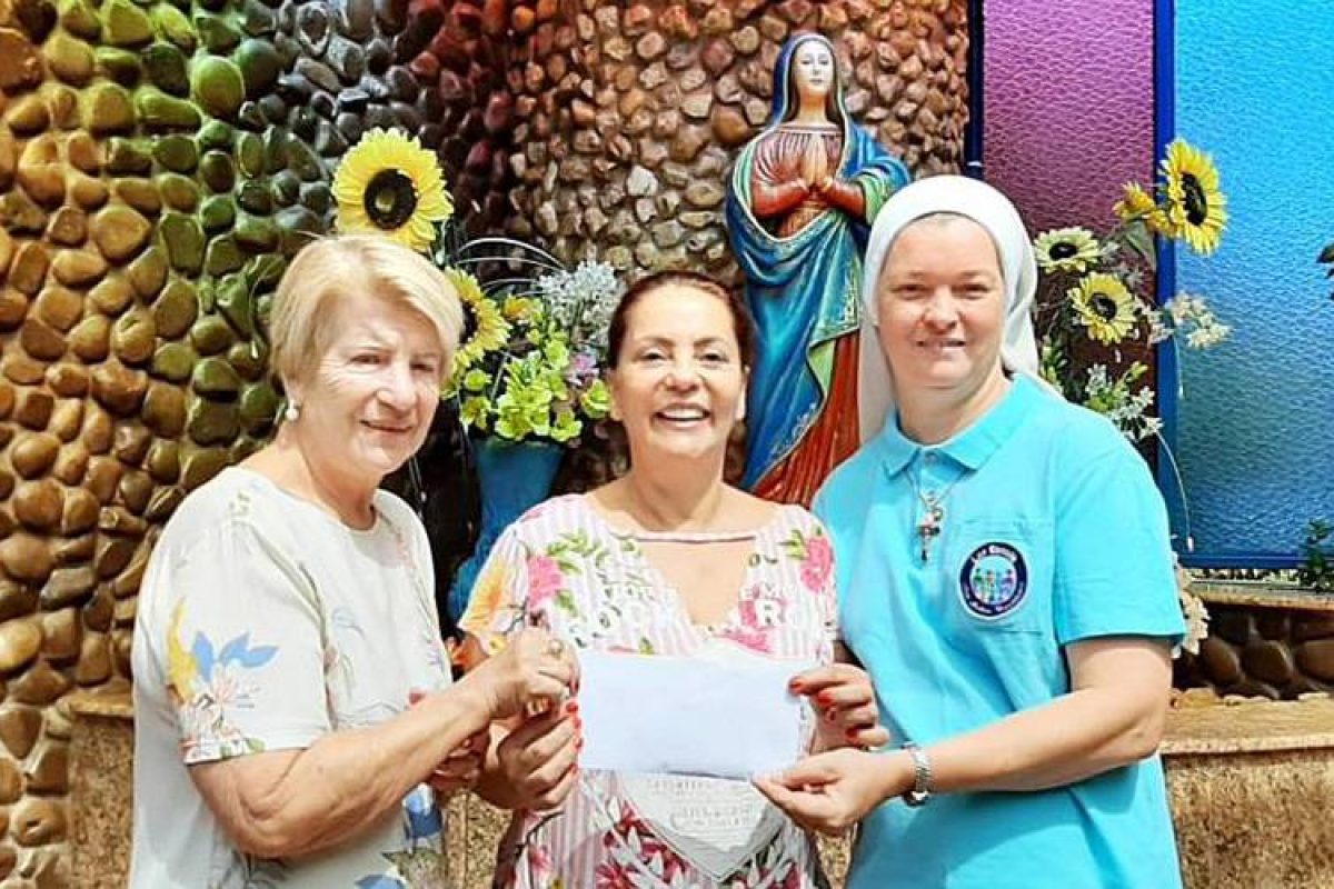 Entrega do prêmio ocorreu na sexta-feira. Foto: Divulgação / Lar Escola
