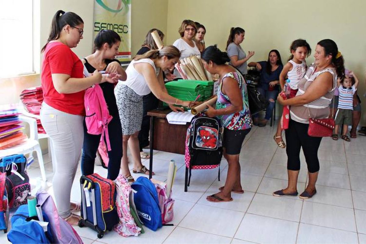 Entrega dos materiais ocorrerá no dia 17 de fevereiro. Foto: Arquivo / Prefeitura de São Luiz Gonzaga