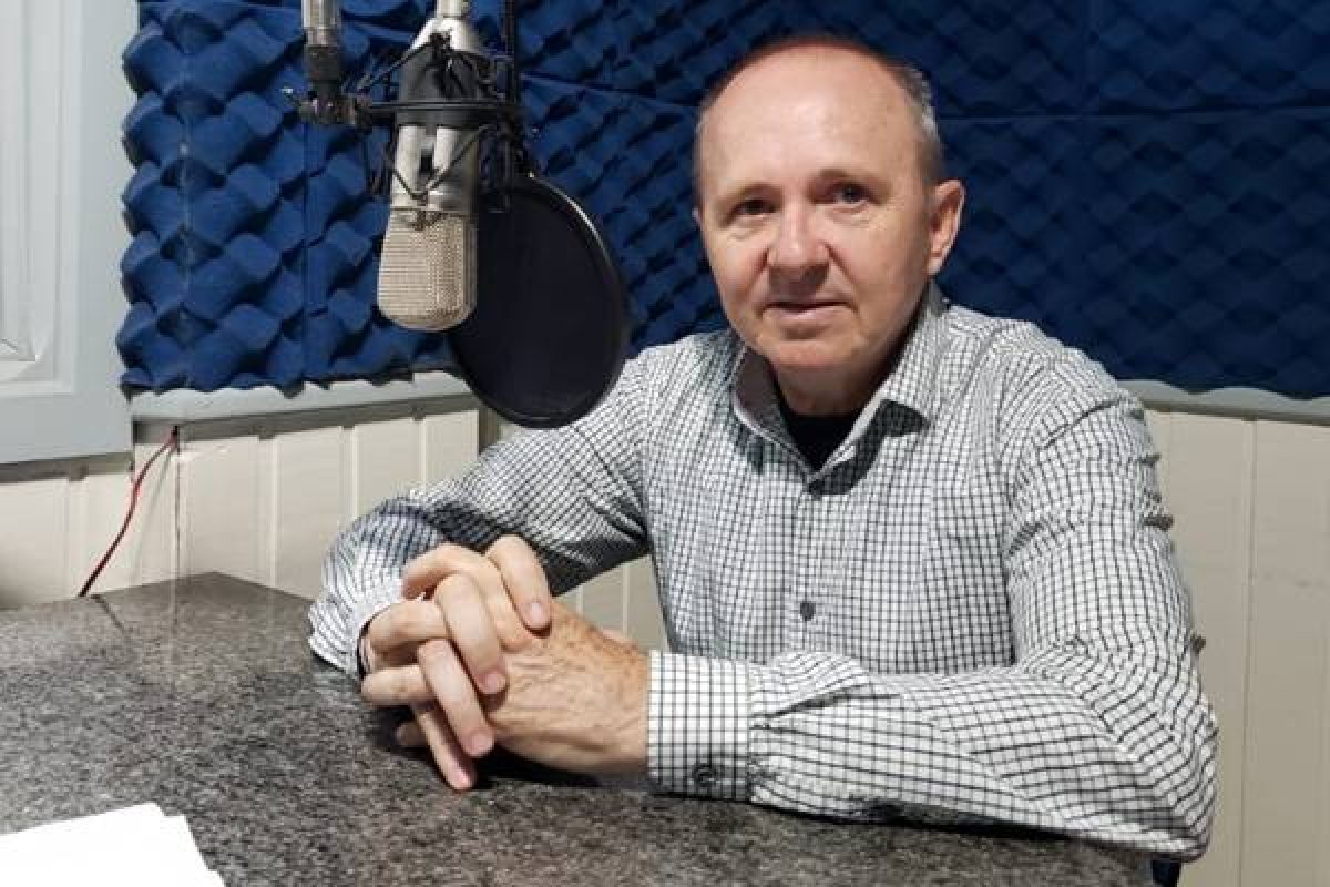 Joner, presidente do 33 Núcleo do Cpers, com sede em São Luiz Gonzaga. Foto: arquivo Rádio Missioneira