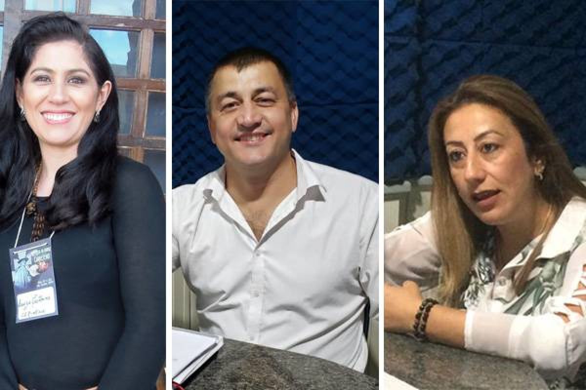 Luiza, Pedro e Nelvia foram os nomes indicados pelo PP. Fotos: arquivo pessoal e arquivo Rádio Missioneira