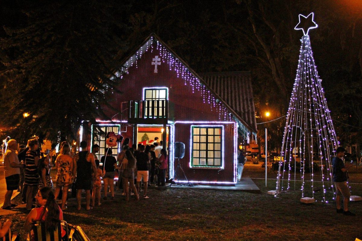 Confira as datas que o Papai Noel estará na Casinha dos Sonhos, na Praça da Matriz