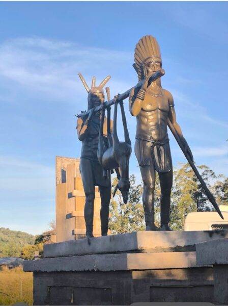 Parque Missioneiro na entrada de Porto Xavier começa a ganhar forma