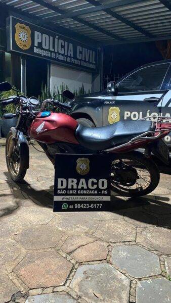 Homem em prisão domiciliar é alvo de ação policial contra o tráfico de drogas em São Luiz Gonzaga