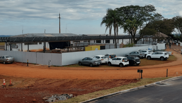 Ampliação do terminal de passageiros do aeroporto de Santo Ângelo atinge 30% de execução