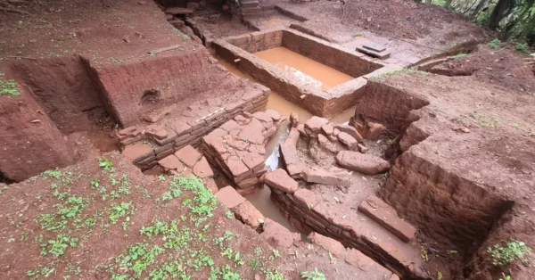Escavações arqueológicas em fonte jesuítica de São Nicolau são concluídas e pesquisa entra em nova etapa