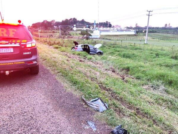 PRF atende acidente com lesões em São Luiz Gonzaga