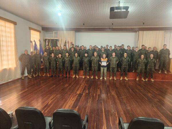 Defesa Civil do Rio Grande do Sul ministra palestra no 4º RCB