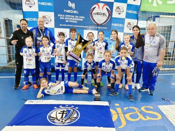URF Cerro Largo é campeã estadual nas categorias Sub-11 e Sub-12 feminino