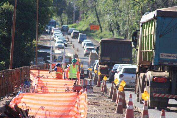 Tráfego de veículos pesados na ponte sobre o Rio Ijuí volta a ser liberado nesta sexta-feira